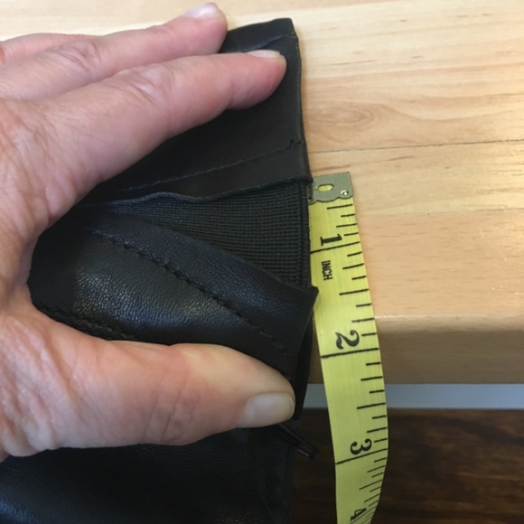 Steve Madden leather black boots - Picture 9 of 15